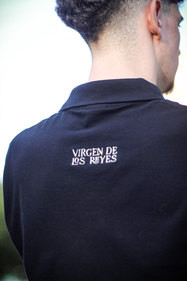 Polo negro | Unisex adultos - Imagen 5